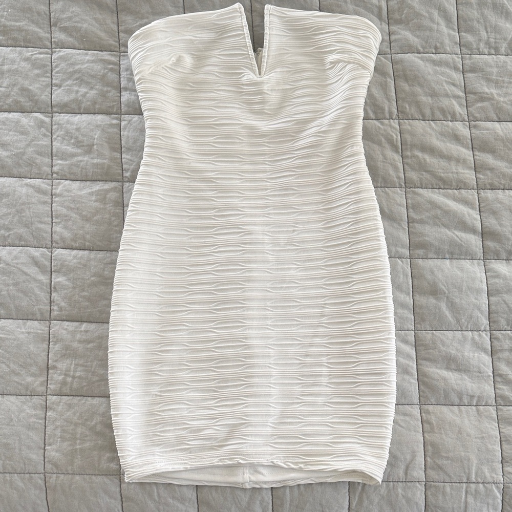 Privy Strapless White Dress